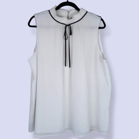 Karl Lagerfeld Soft Mock Neck Top - Picture 5 of 7